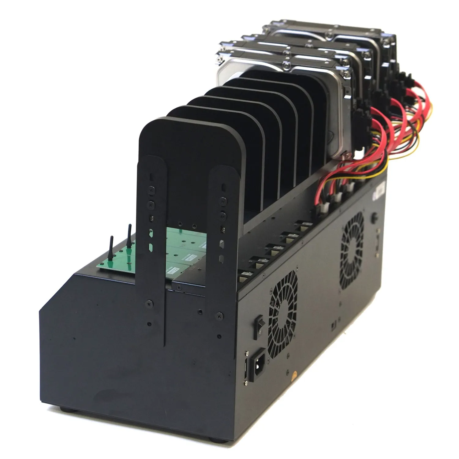 1 to 9 NVMe Cyclone PRO 600 - M.2 PCIe NVMe / M2 SATA SSD & SATA Hard Drive Duplicator & Sanitizer 36GB/Min (DM-HE6-5M09PP)