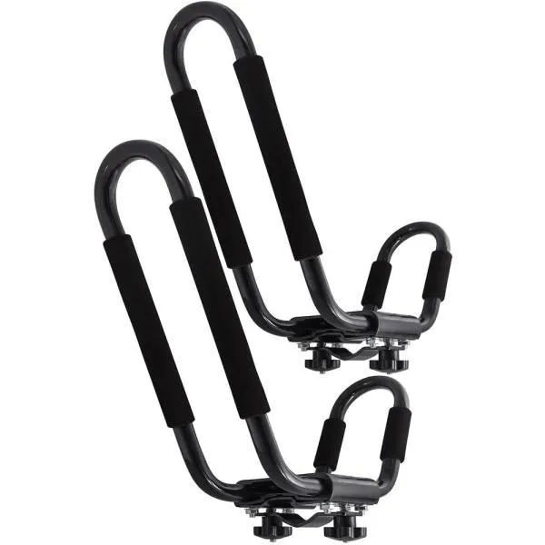 150 lbs. Capacity Steel J-Rack Rooftop Kayak Carrier
