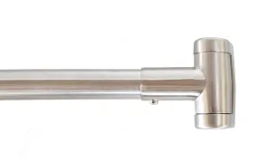 16-2682 SATIN NICKEL CURVED SHOWER ROD