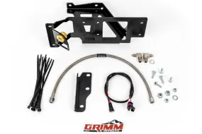 2016-23 Toyota Tacoma Grimm Offroad ARB Twin Compressor Under Hood Mounting Bracket Kit