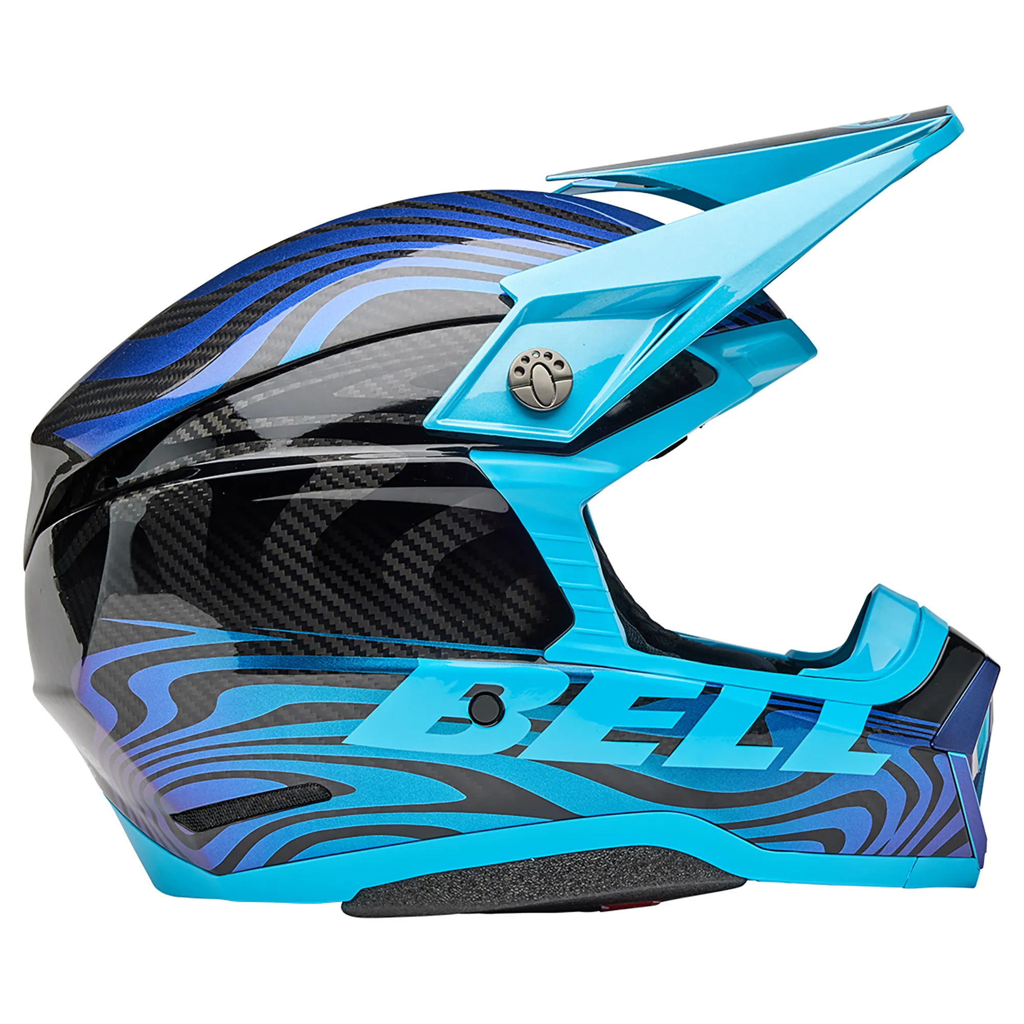 2025 Bell Moto-10 Spherical MIPS Motocross Helmet Cortex Blue