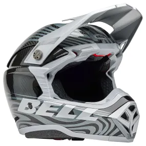 2025 Bell Moto-10 Spherical MIPS Motocross Helmet Cortex Silver Grey
