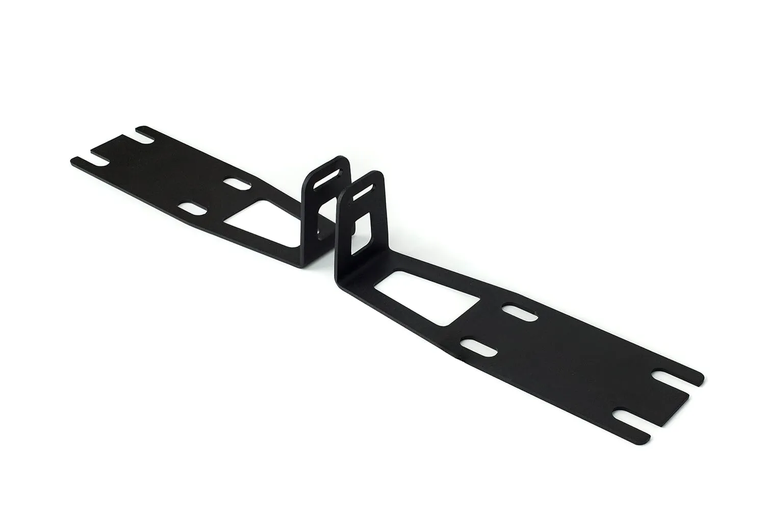 22" Bumper Hidden LED Light Bar Mounting Brackets For 2010-2018 Dodge 2500/3500