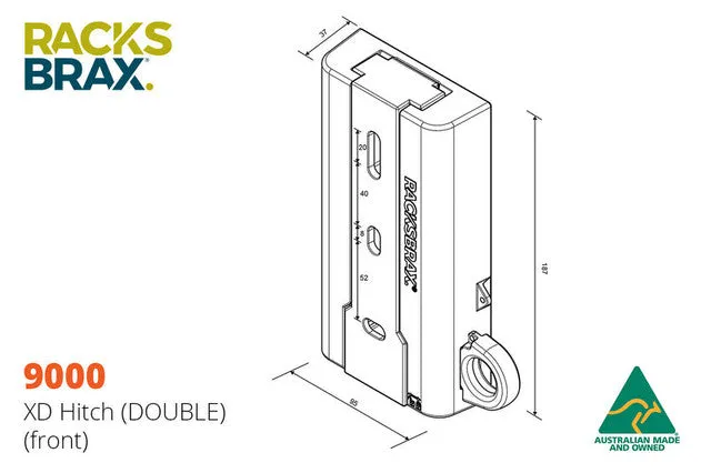 23ZERO RacksBrax XD Awning Quick Release Hitch
