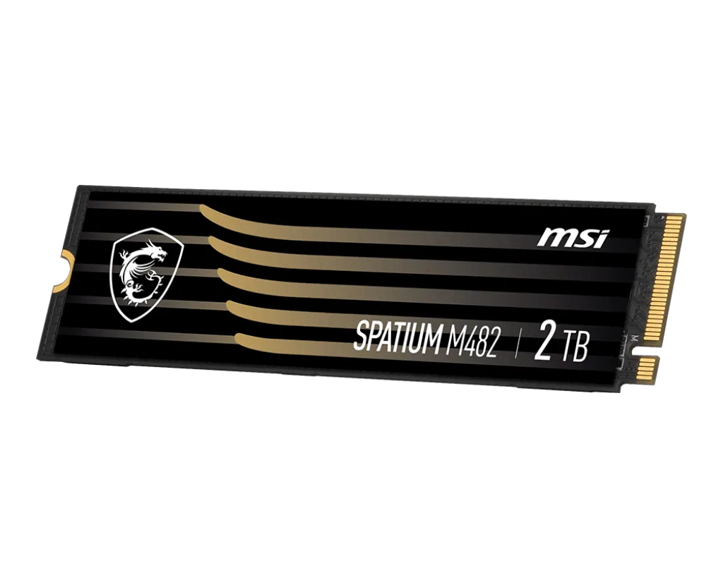 2TB MSI SPATIUM M482 PCIe 4.0 NVMe M.2 SSD