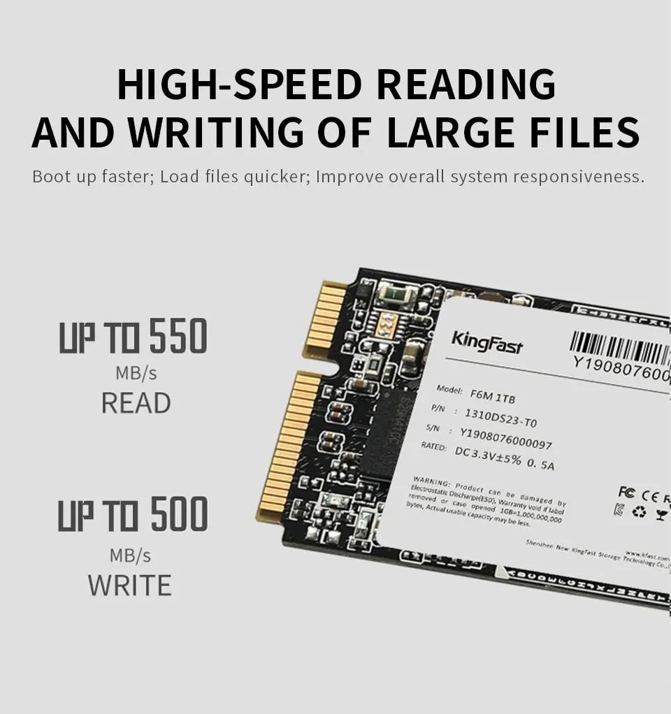 3 Internal Solid State Hard Drive