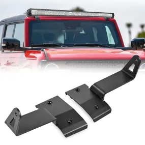 50 Inch Straight LightBar Over-Windshield Mounts For 2021-2023 Ford Bronco 2/4 Door