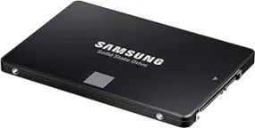 870 EVO 1TB 2.5 Inch SATA III Internal SSD, Up to 560 MB/s Seq Read & 530 MB/s Seq Write Speed, V-NAND Technology, 1GB LPDDR4 Cache, MKX Controller, 1.5 M Hrs. MTBF, Black | MZ-77E1 1 TB