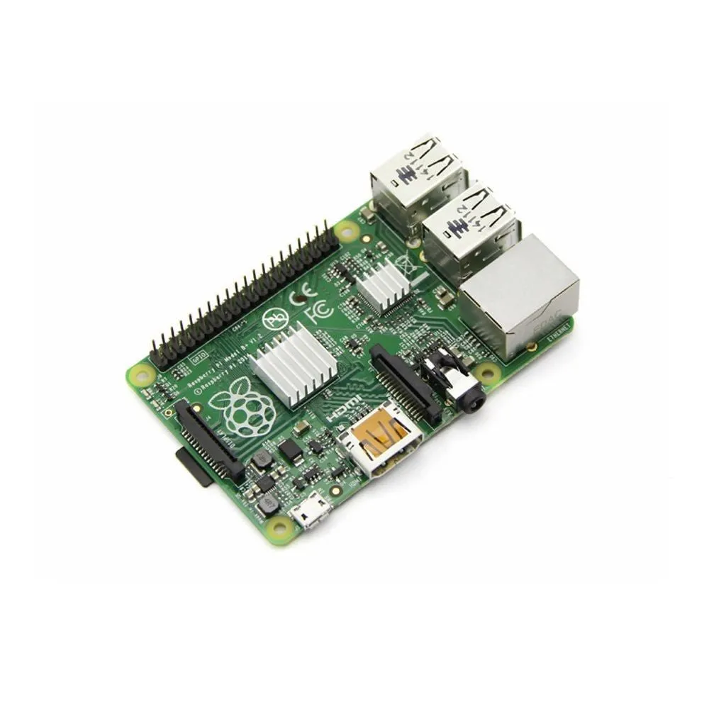 ABS Case Shell Enclosure BLACK   HEATSINK SET for Raspberry Pi 3 B / 2 B / B 