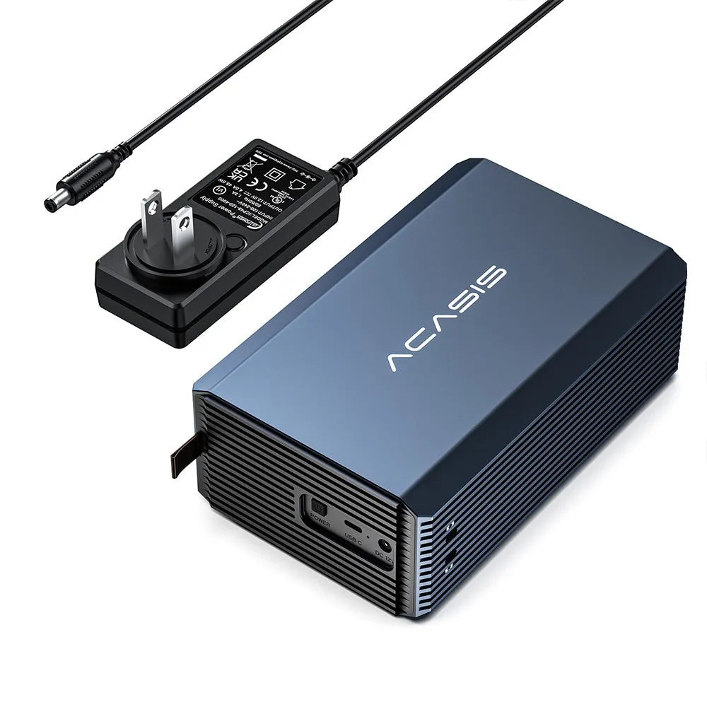 Acasis 2 Bay External Array 2.5/3.5 Inch USB to SATA HDD RAID Case