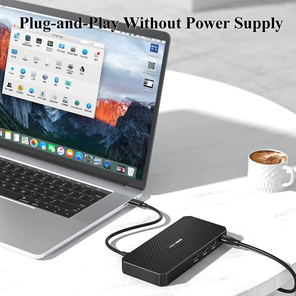 Acasis Thunderbolt 3 4 HDMI Video Capture Card for Mac/Windows