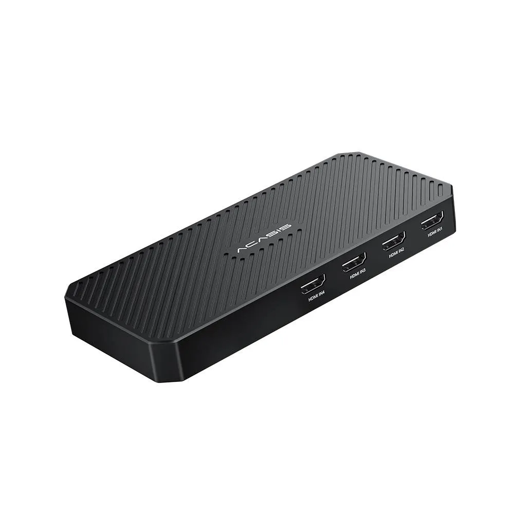 Acasis Thunderbolt 3 4 HDMI Video Capture Card for Mac/Windows
