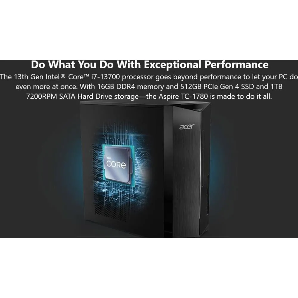 Acer Acer Aspire TC 1780 UR12 Dsktp