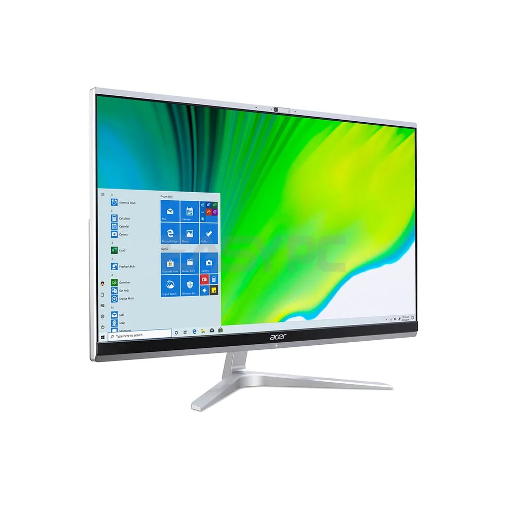 Acer All-In-One Desktop i3-1115G4 23.8"/8gb Sodimm/256 SSD/1Tb HDD/Intel UHD Graphics/USB Kb and Mouse/Speakers/Webcam/Wifi/BT 5.0/Gigabit LAN/Win10 Home/Office Home DQ. BFTSP.002 11BRI  ACDQ2330