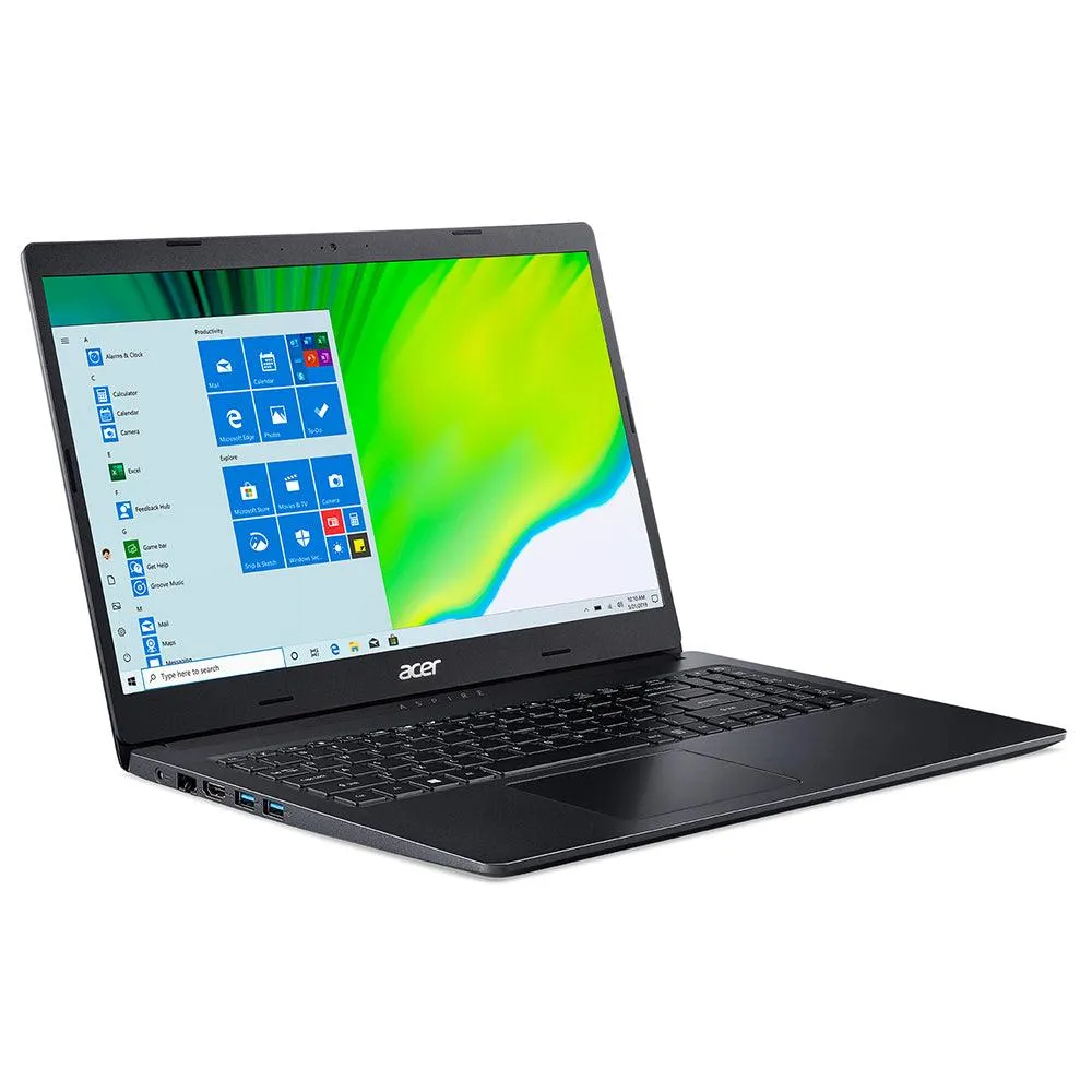 Acer Aspire 3 A315-23-R3PE Laptop (AMD Ryzen 5-3500U - 4GB Ram - HDD 1TB - AMD Radeon 2GB - 15.6 Inch FHD) - Charcoal Black