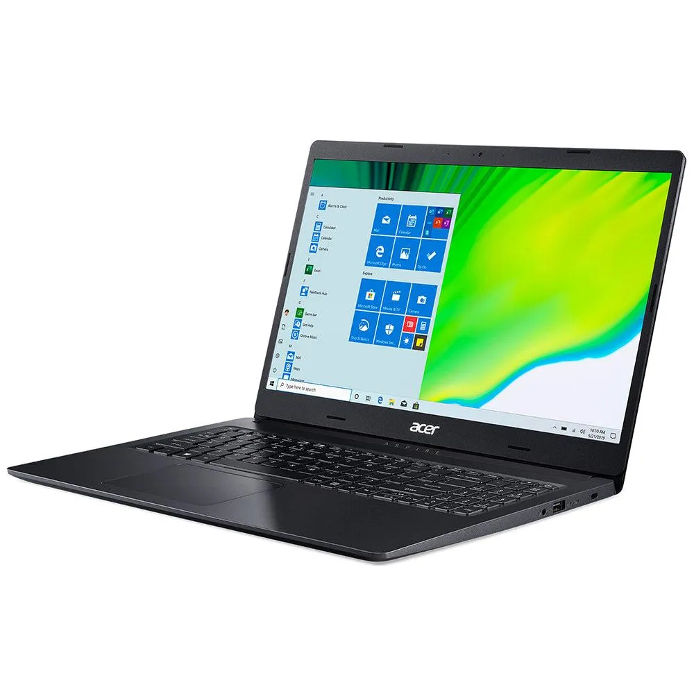 Acer Aspire 3 A315-23-R3PE Laptop (AMD Ryzen 5-3500U - 4GB Ram - HDD 1TB - AMD Radeon 2GB - 15.6 Inch FHD) - Charcoal Black
