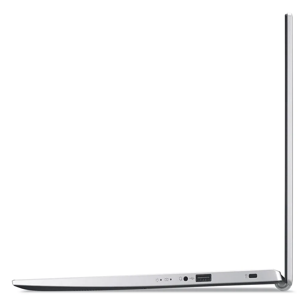Acer Aspire 3 A315-58-39P3 Laptop (Intel Core i3-1115G4 - 4GB Ram - HDD 1TB - Intel UHD Graphics - 15.6 Inch FHD) - Pure Silver