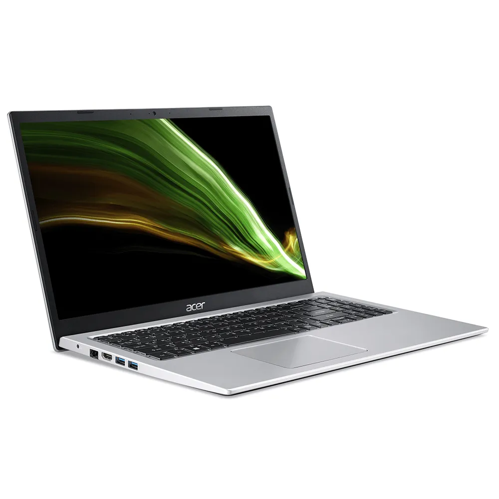 Acer Aspire 3 A315-58-39P3 Laptop (Intel Core i3-1115G4 - 4GB Ram - HDD 1TB - Intel UHD Graphics - 15.6 Inch FHD) - Pure Silver