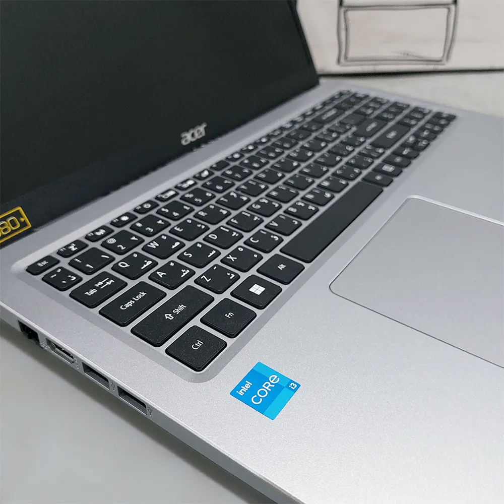 Acer Aspire 3 A315-58 Laptop (Intel Core i3-1115G4 - 8GB DDR4 - HDD 1TB - Intel UHD Graphics - 15.6 Inch FHD) (Open Box)