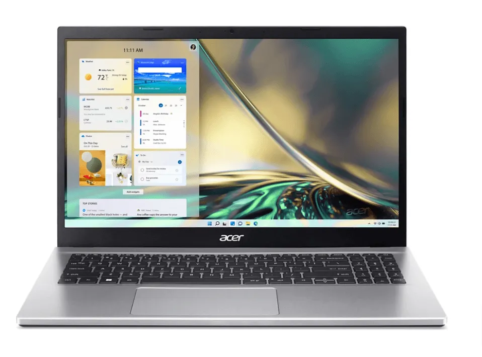 Acer Aspire 3 A315-59-598K Laptop (Pure Silver) | 15.6" FHD (1920 x 1080) | i5-1235U | 8GB DDR4 | 512GB SSD | Intel UHD | Windows 11 | MS Office & Student 2021 | Acer Entry Run Rate Backpack E-1620-P