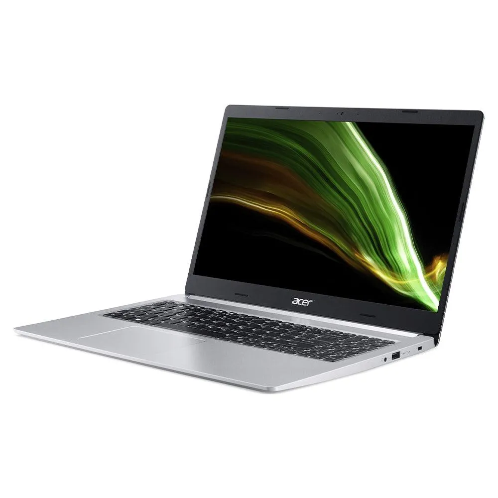 Acer Aspire 5 A515-45G-R1KS Laptop (AMD Ryzen 7-5700U - 8GB Ram - M.2 NVMe 512GB - AMD Radeon RX640 2GB - 15.6 Inch FHD) - Pure Silver