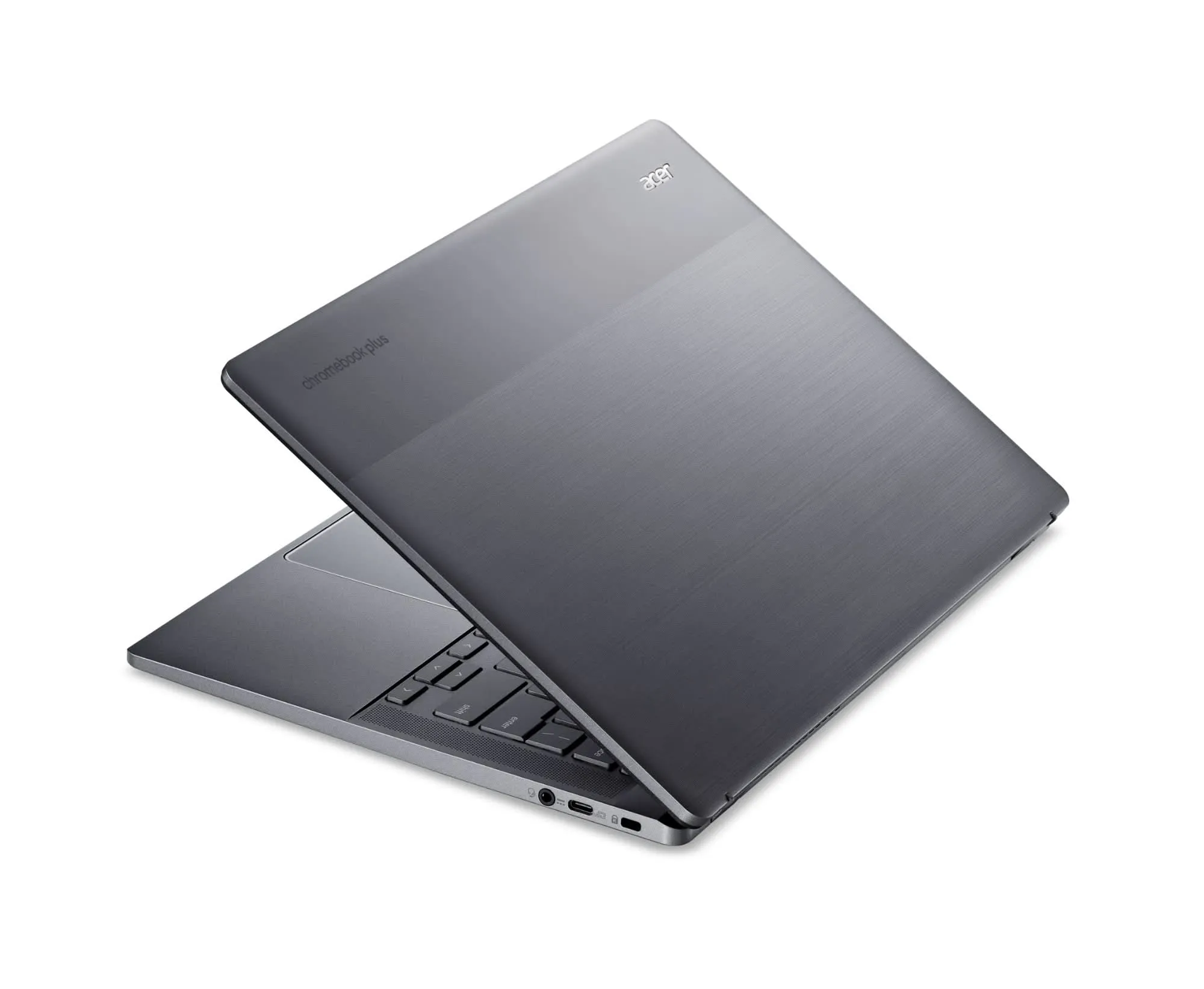 Acer Chromebook Plus 514, AMD Ryzen 5 7520C, AMD Radeon 610M, 8 GB RAM, 256 GB SSD, 14" Inch WUXGA Touchscreen, ChromeOS, Grey