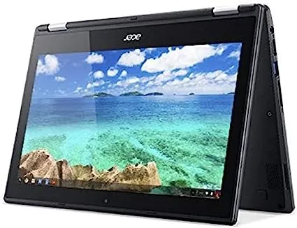 Acer Chromebook R11 Series Laptop, Intel Celeron N Series CPU, 4GB DDR3 RAM, 16GB SATA HDD, 11.6 inch Touchscreen Display, CHROME OS. Renewed