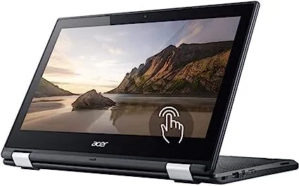 Acer Chromebook R11 Series Laptop, Intel Celeron N Series CPU, 4GB DDR3 RAM, 16GB SATA HDD, 11.6 inch Touchscreen Display, CHROME OS. Renewed