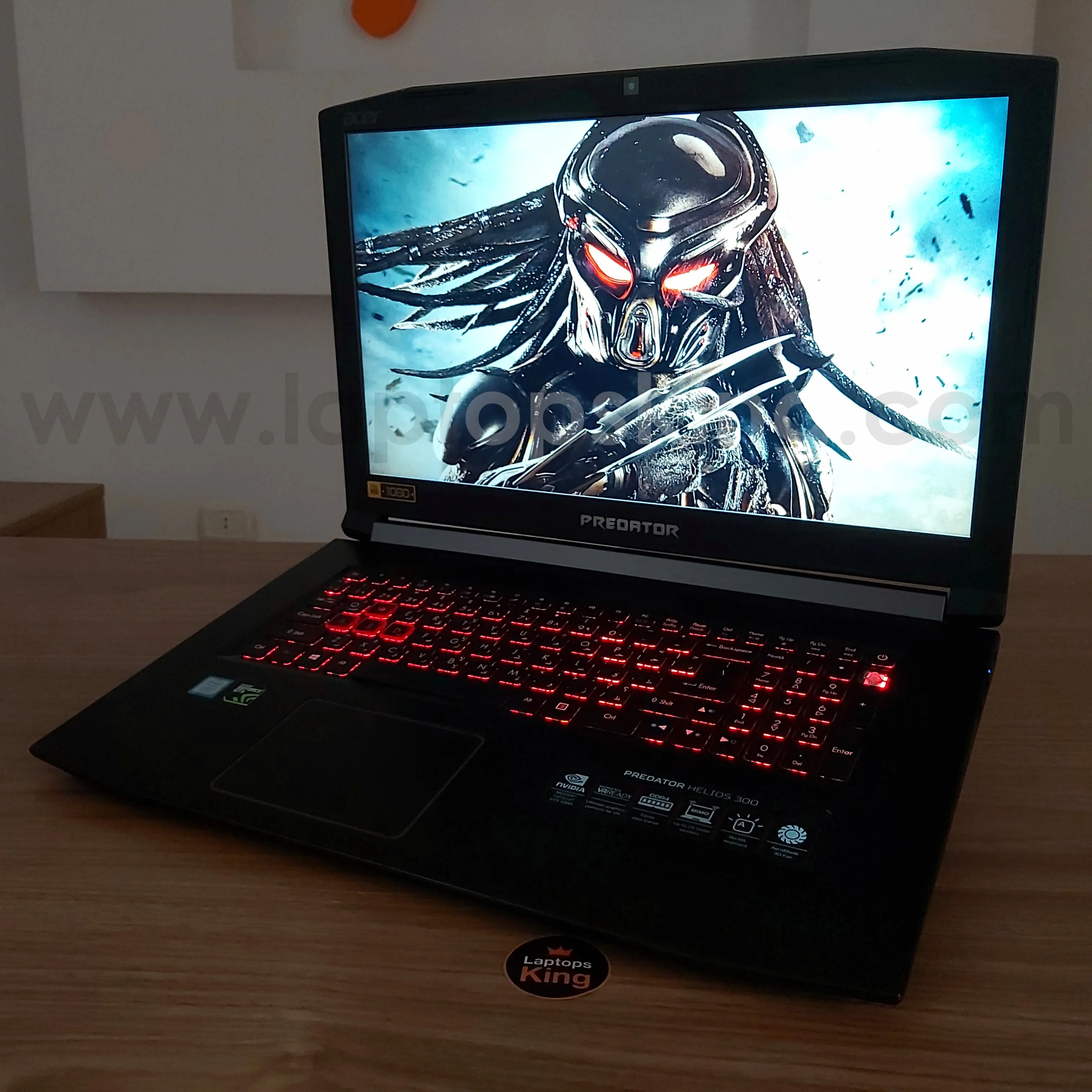 Acer Predator Helios 300 PH317-51 i7-7700HQ Gtx 1060 17.3" Gaming Laptop (Used Very Clean)
