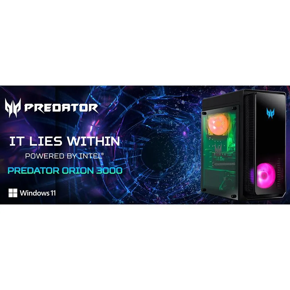 Acer Predator Orion 3000 I7 16G 11H