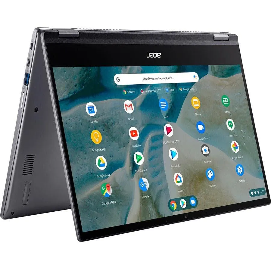 Acer Spin Cp514-1H Chromebook 35.6 Cm (14") Touchscreen Full Hd Amd Ryzen™ 7 8 Gb Ddr4-Sdram 256 Gb Ssd Wi-Fi 5 (802.11Ac) Chrome Os Grey