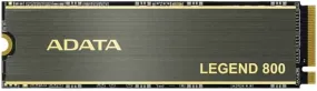 Adata 2TB Legend 800 M.2 NVMe SSD, PCIe4, R/W 3500/2800 MB/s, No Heatsink
