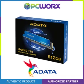 Adata AD-ALEG-710-512GCS Legend 710 512GB PCIe GEN3 x4 M.2 NVME 2280 SSD