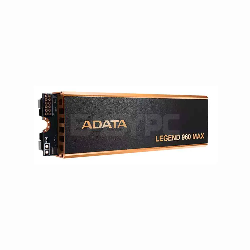 Adata Legend 960Max Solid State Drive 2TB PCIe GENT4 x4 NVMe 1.4 M.2 Internal Gaming