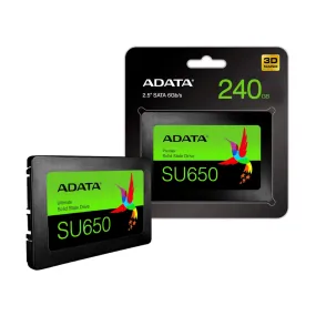 Adata SU650 240GB 2.5" SATA3 3D NAND SSD