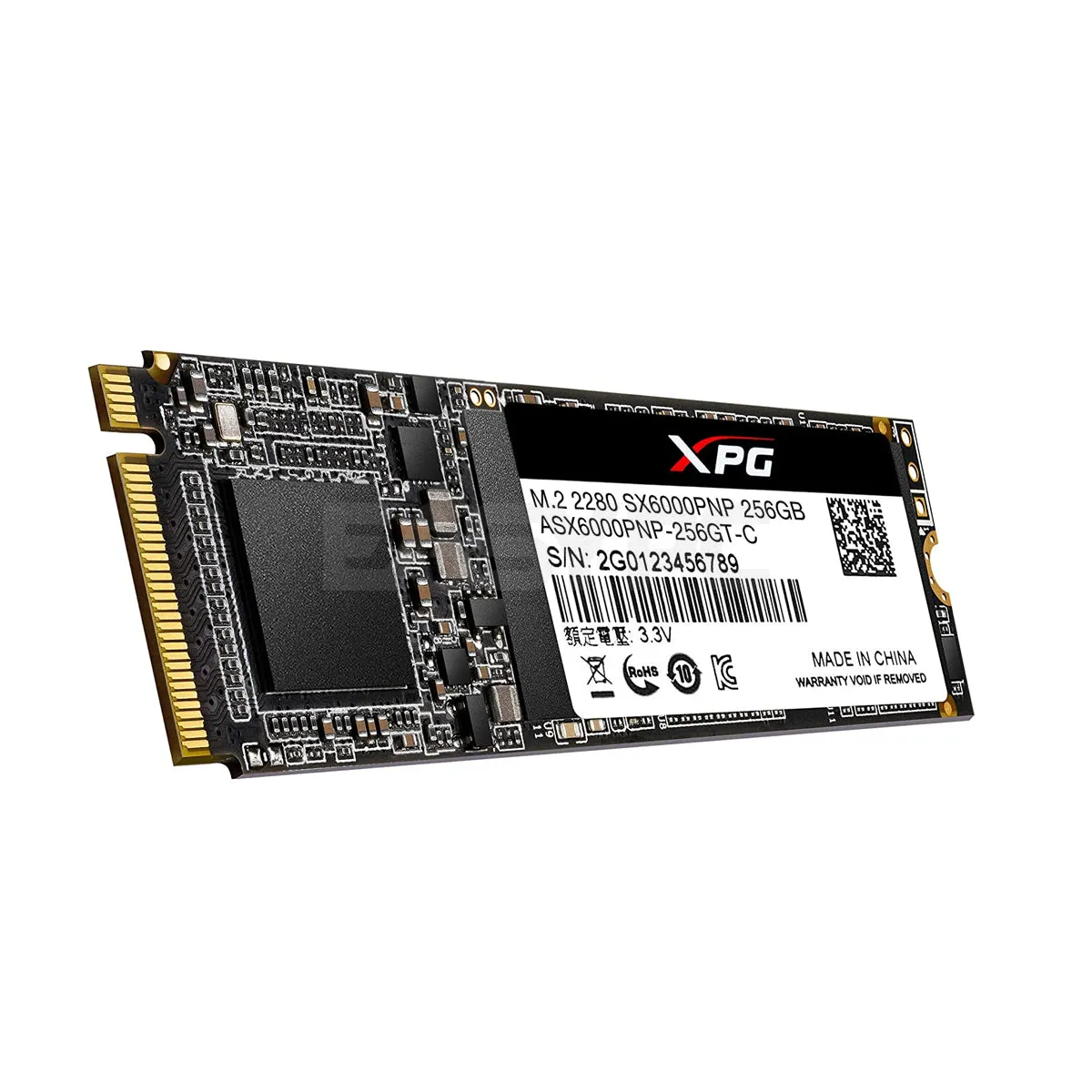 Adata SX 6000 Pro M.2 NVME Solid State Drive 256Gb