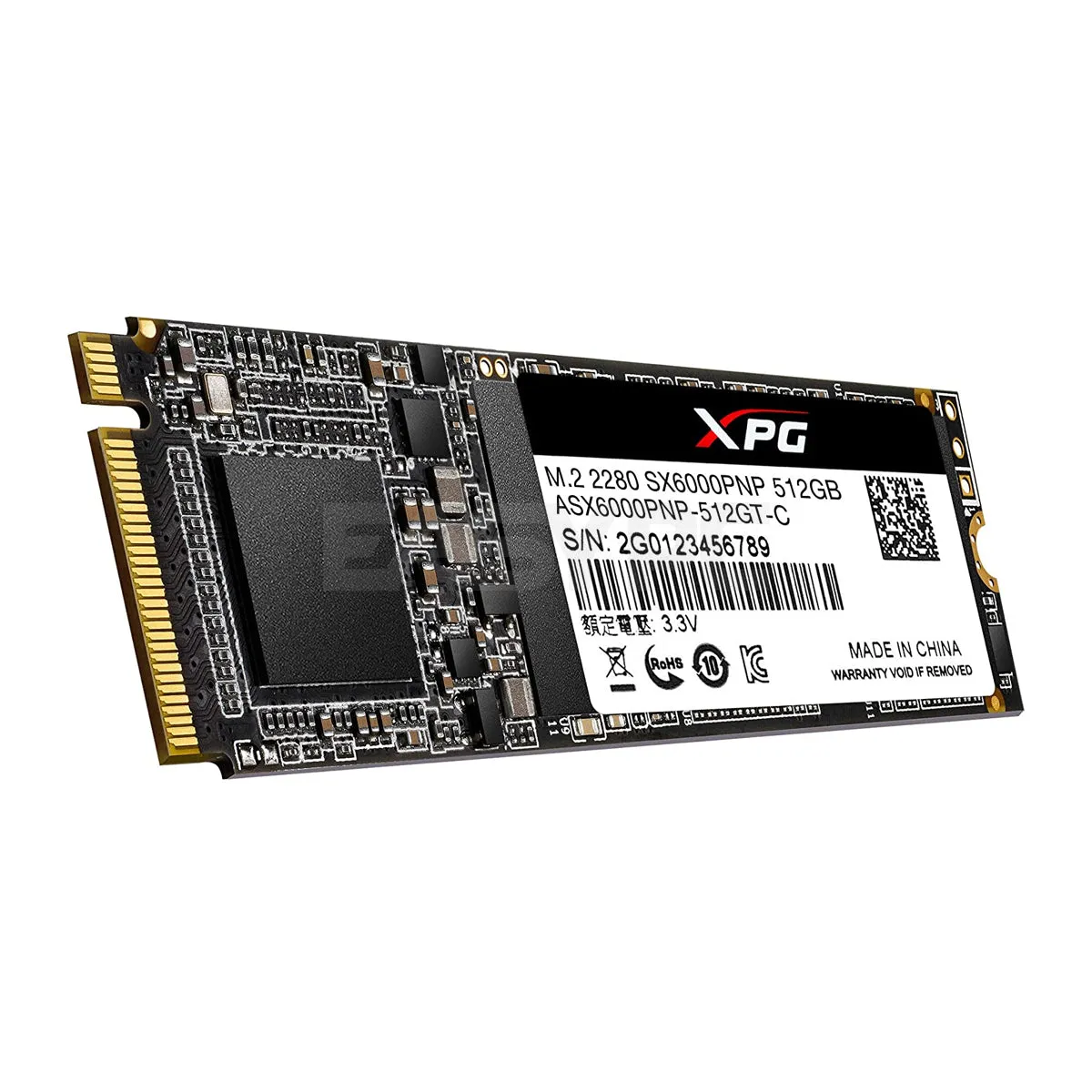 Adata SX 6000 Pro M.2 NVME Solid State Drive 512Gb