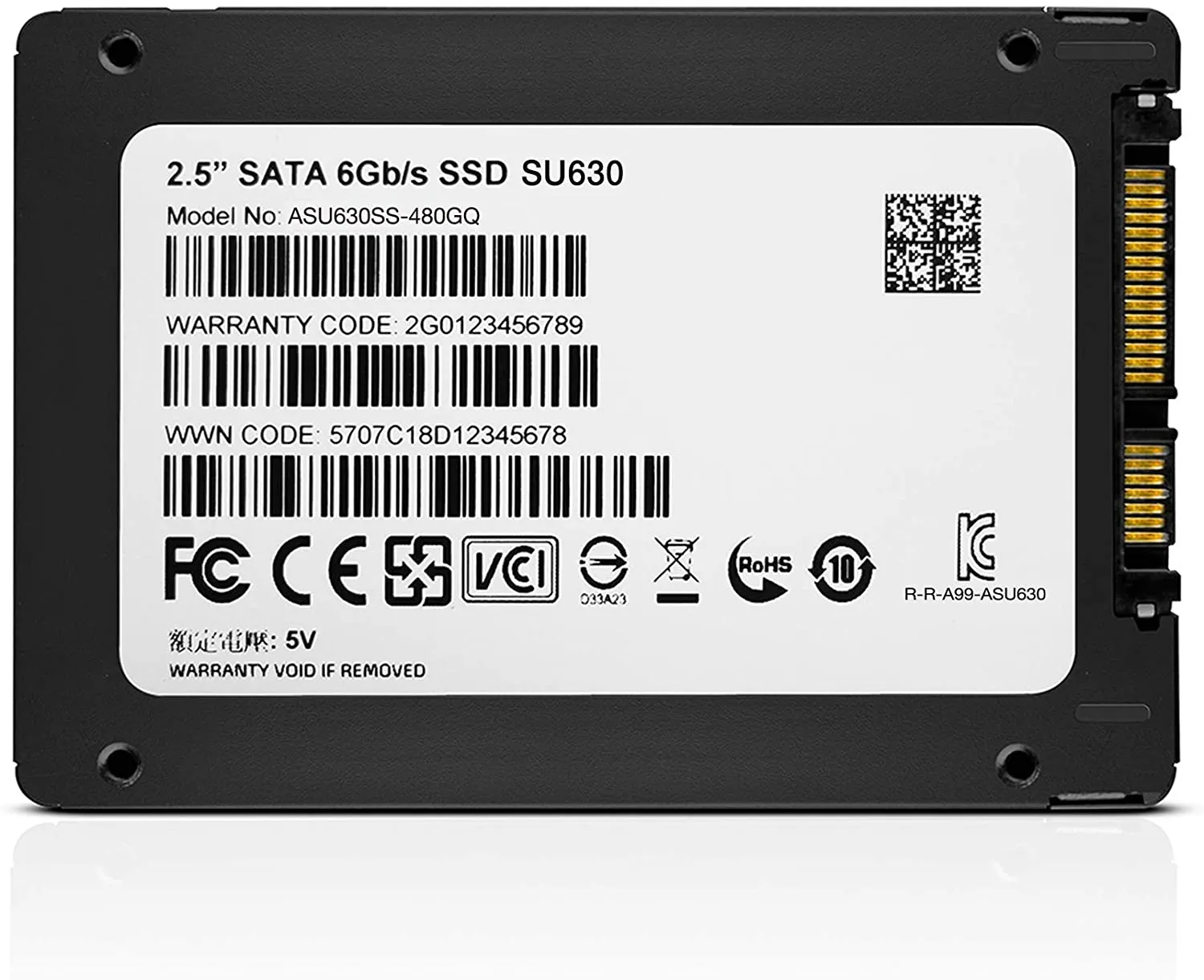 ADATA Ultimate SU630 480GB Solid State Drive, SSD For PC/Notebook - ASU630SS-480GQ-R