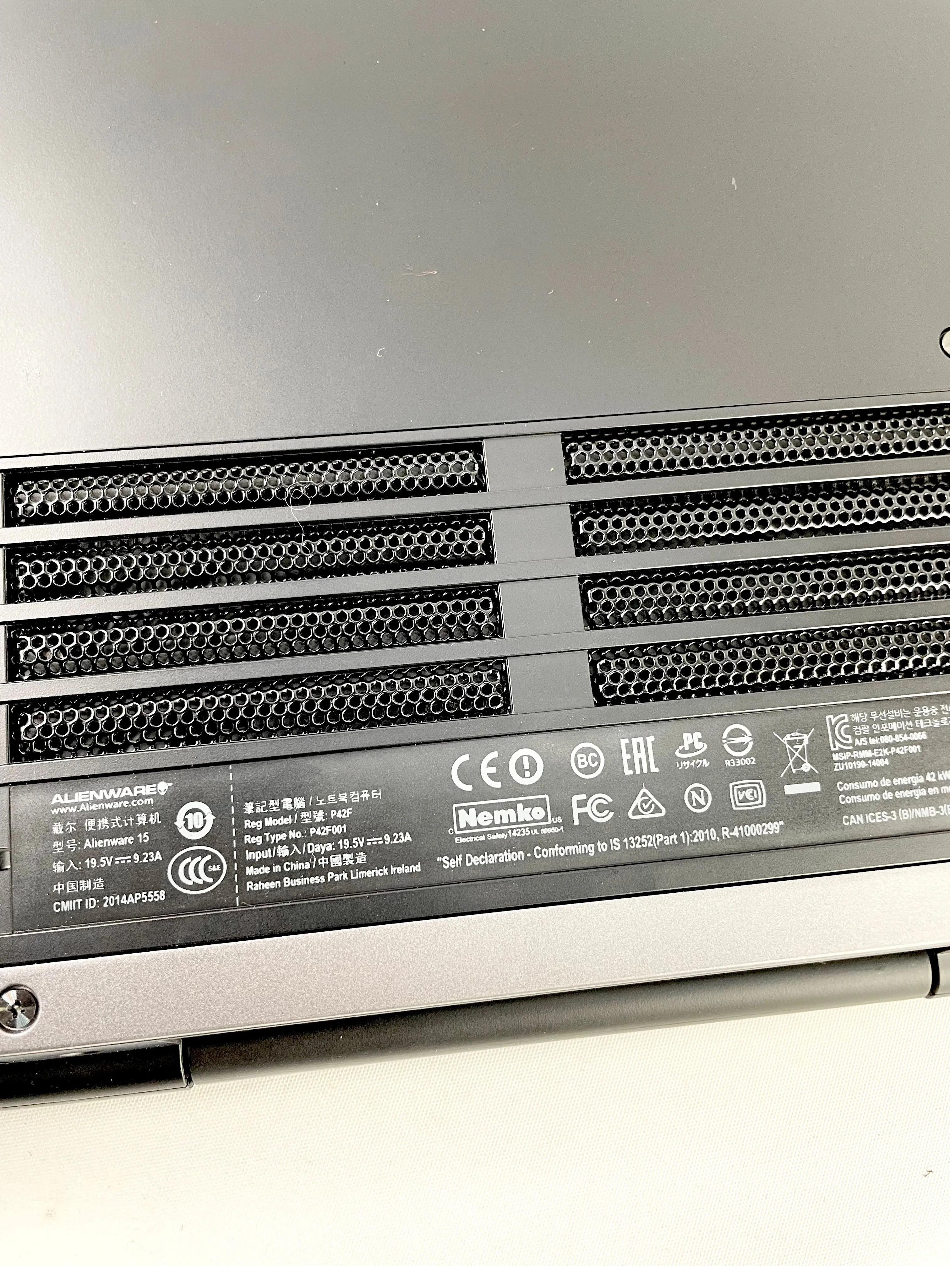 Alienware 15 Gaming Laptop