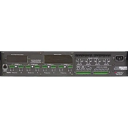 Ashly NE8250PE 8-Channel Network Enabled Amplifier W Dsp 8 X 250W @ 4 Ohms