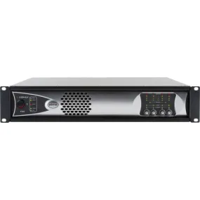 Ashly PEMA 4125D 4-Channel 500W Pema Network Power Amplifier with OPDante Card & Protea DSP Software Suite (Low-Z)
