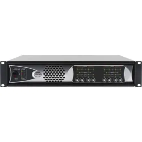 Ashly PEMA 8250D 8-Channel 2000W Pema Network Power Amplifier w/ OPDante Option Card