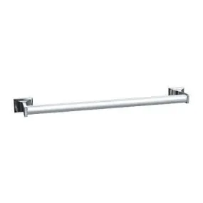 ASI 0755-Z18 Towel Bar 18"Length, Surface-Mounted, Round, Chrome Plated Zamak