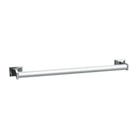 ASI 0755-Z18 Towel Bar 30"Length, Surface-Mounted, Round, Chrome Plated Zamak