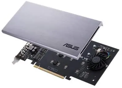 Asus Hyper M.2 x16 Card V2, Connect 4 x PCIe 3.0 M.2 SSDs through the PCIe x8 or x16 slot, I/O Device
