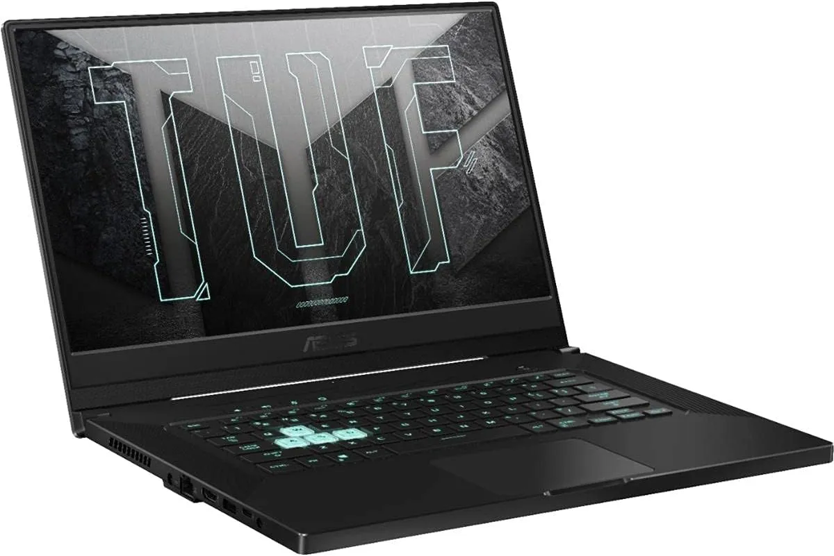 ASUS TUF Dash F15 15.6" Full HD 144Hz Gaming Notebook Computer, Intel i7-11370H 3.30GHz, 16GB RAM, 512GB SSD, NVIDIA GeForce RTX 3060 6GB