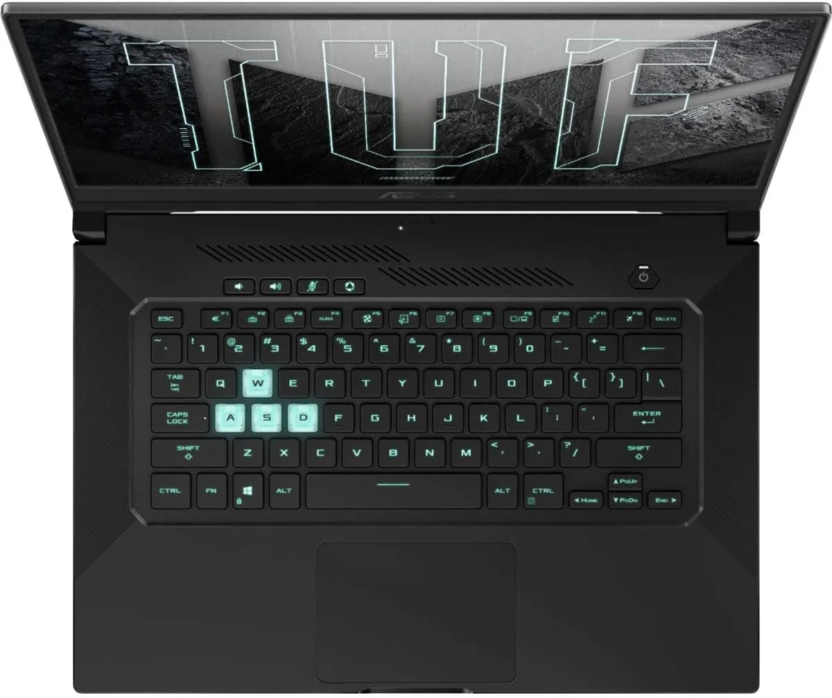 ASUS TUF Dash F15 15.6" Full HD 144Hz Gaming Notebook Computer, Intel i7-11370H 3.30GHz, 16GB RAM, 512GB SSD, NVIDIA GeForce RTX 3060 6GB