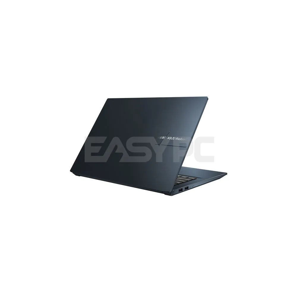 ASUS VIVOBOOK PRO 14 OLED M3401QA-KM048W AMD R5-5600H 8GB 14" 2.8K OLED 512 SSD AMD Radeon Win11 Laptop Blue 1ION