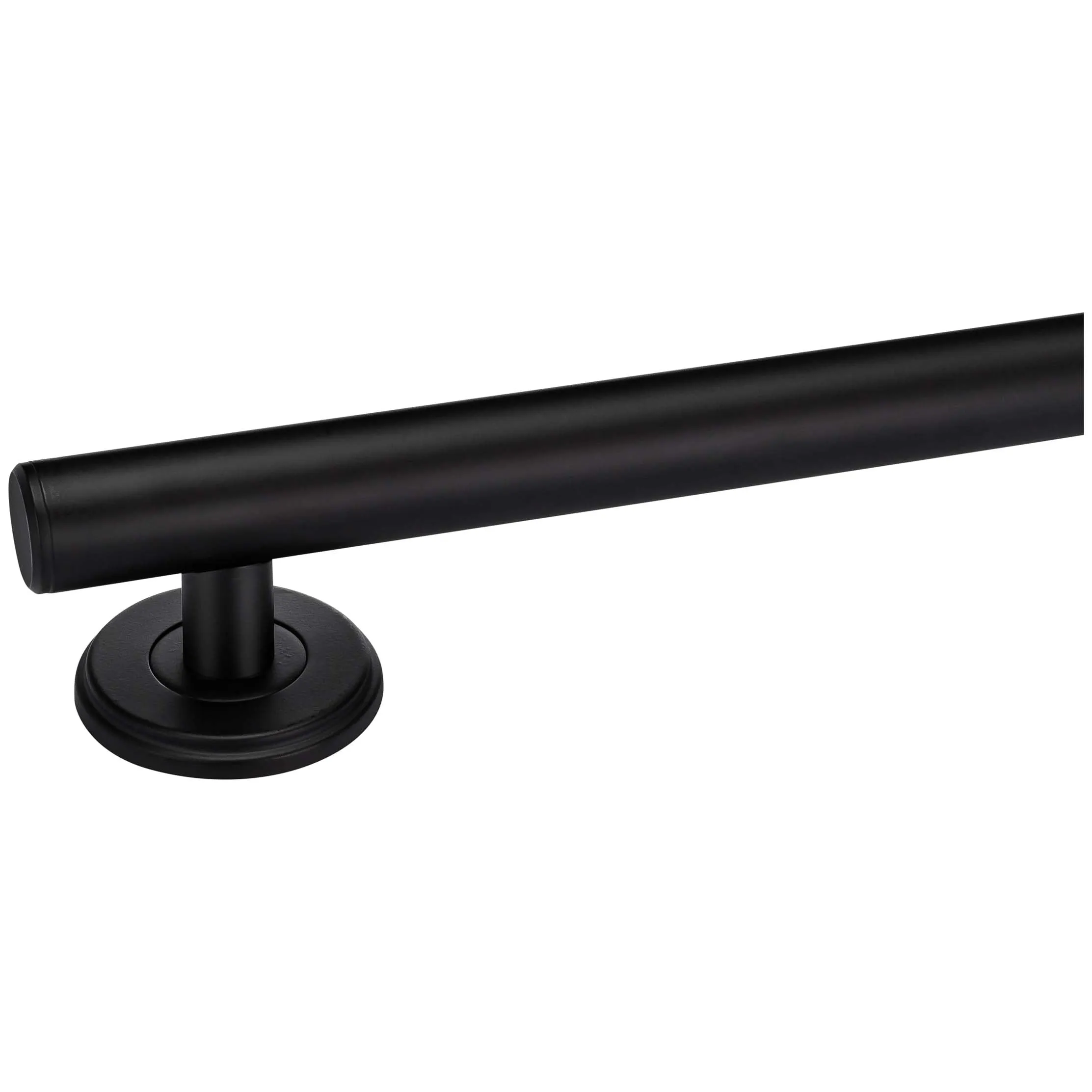 Bathroom Grab Bar, Contemporary, Round Escutcheon, 18 In. X 1 1/4 In.