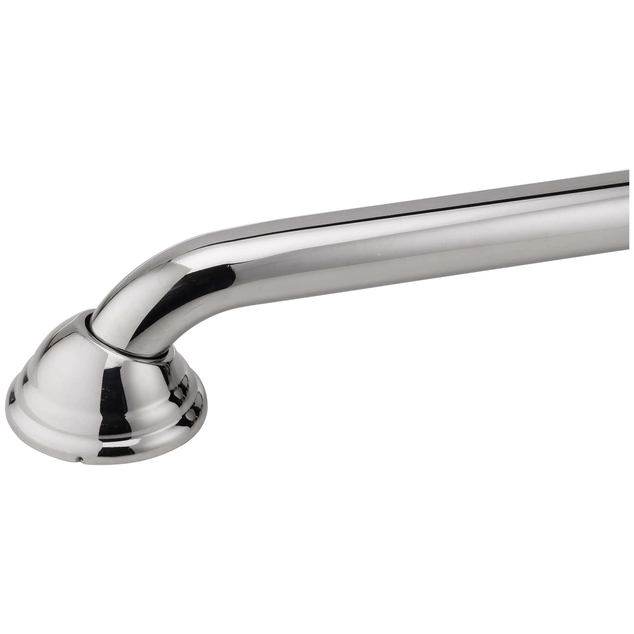 Bathroom Grab Bar, Decorative, Dome Escutcheon, 12 In. X 1 1/4 In.